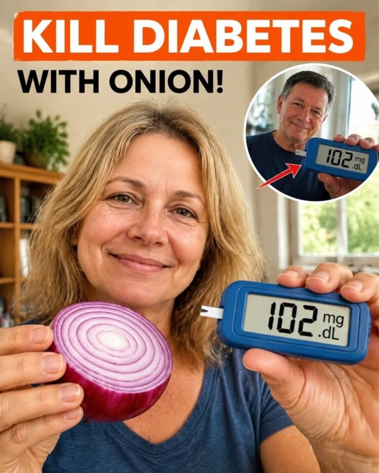 Blood sugar drops instantly with this red onion recipe! A true culinary treasure that few know about!
