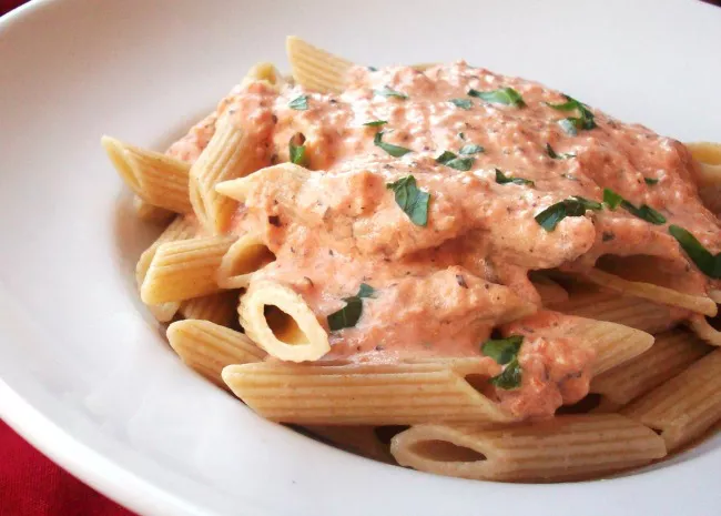 Tomato-Cream Sauce for Pasta