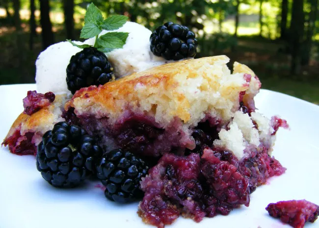 Baron’s Blackberry Cobbler