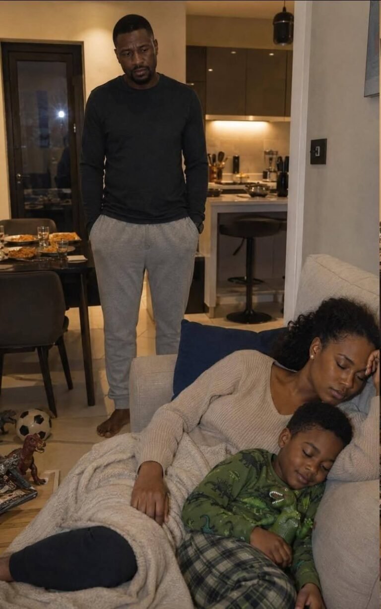 MY EX-WIFE CAME TO SEE OUR SON. SHE ENDED UP STAYING THE NIGHT. I LET HER SLEEP ON THE COUCH. AFTER MIDNIGHT, I HEARD ..
