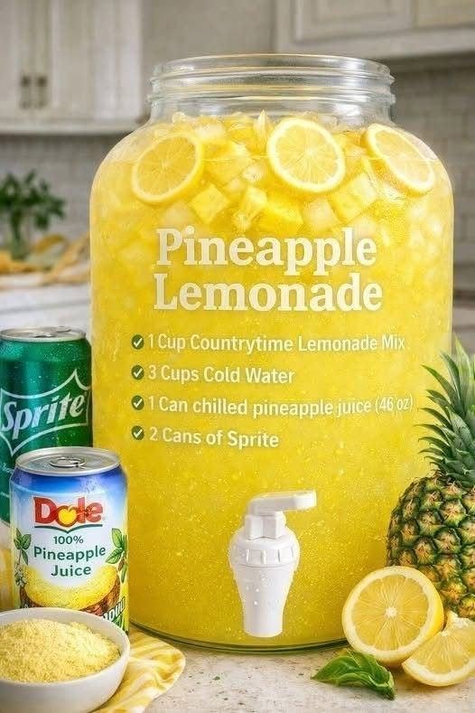 pineapple lemonade