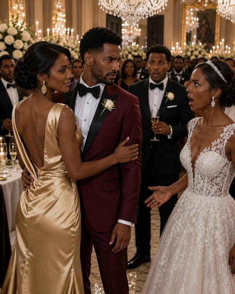 My ex-husband invited me to his wedding to see me alone, so I hired an actor as a date… but when the bride saw him with me, her face turned colorless.