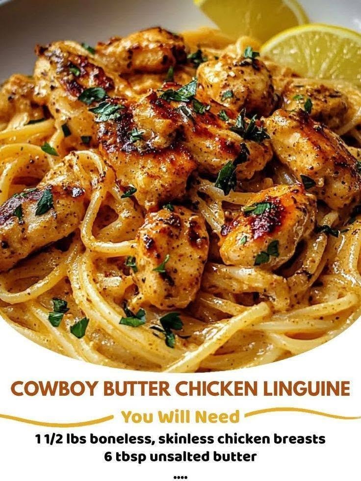 Cowboy Butter Chicken Linguine