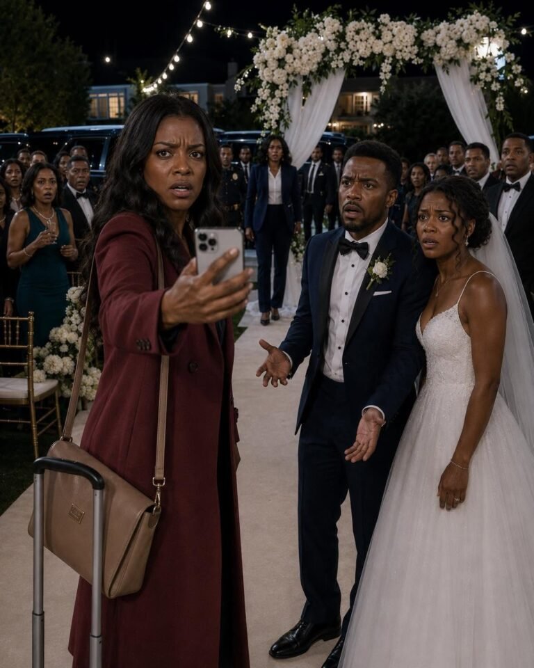 I came home two days early, expecting to surprise my boyfriend—only to find my backyard glowing with wedding lights. My best friend stood in a white dress, holding his hands beneath an arch built with flowers I had chosen.