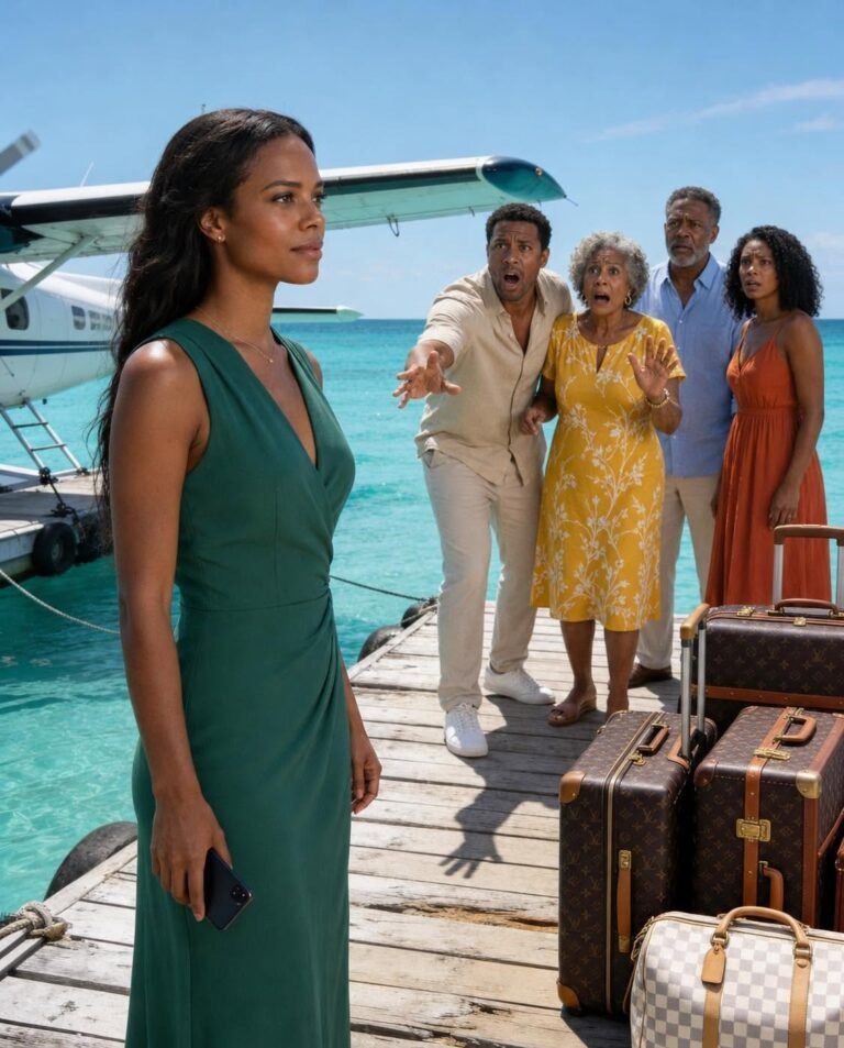 I booked a private island to save my marriage, but he arrived with his mother and his ex: “You’re going to cook while we enjoy ourselves”… so I canceled everything in front of them.
