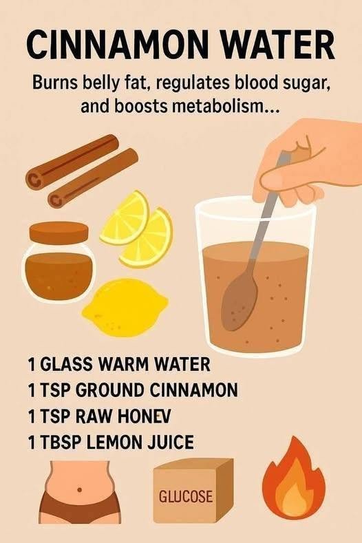 Cinnamon water