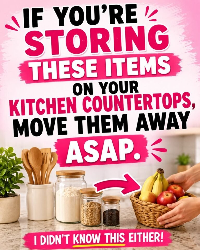 10 Things You Shouldn’t Be Storing on Your Kitchen Countertop