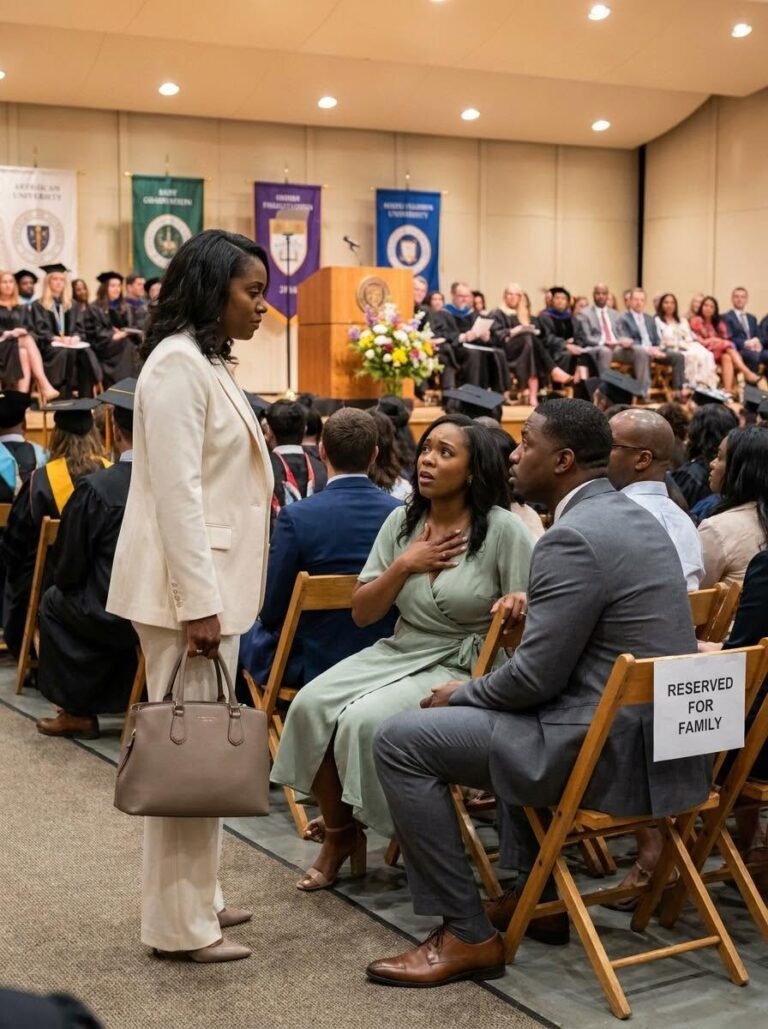 My Ex’s New Wife Took My Seat At Graduation Until My Son Took The Podium And Revealed The Proof That Silenced Everyone
