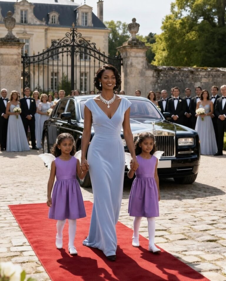 A Wealthy Man Invited His “Poor” Ex-Wife to His Grand Wedding to Humil:iate Her — But Everything Stopped When She Stepped Out of a Luxury Car with Twin Children and Said Words That Halted the Ceremony