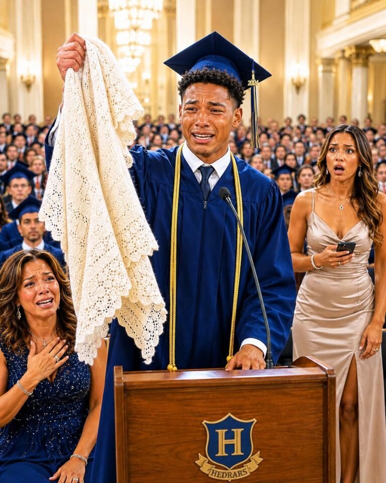 I raised my sister’s son for 19 years, but at his graduation she showed up with a cake to take him away from me… until he pulled out an old blanket and revealed why his real mother had returned