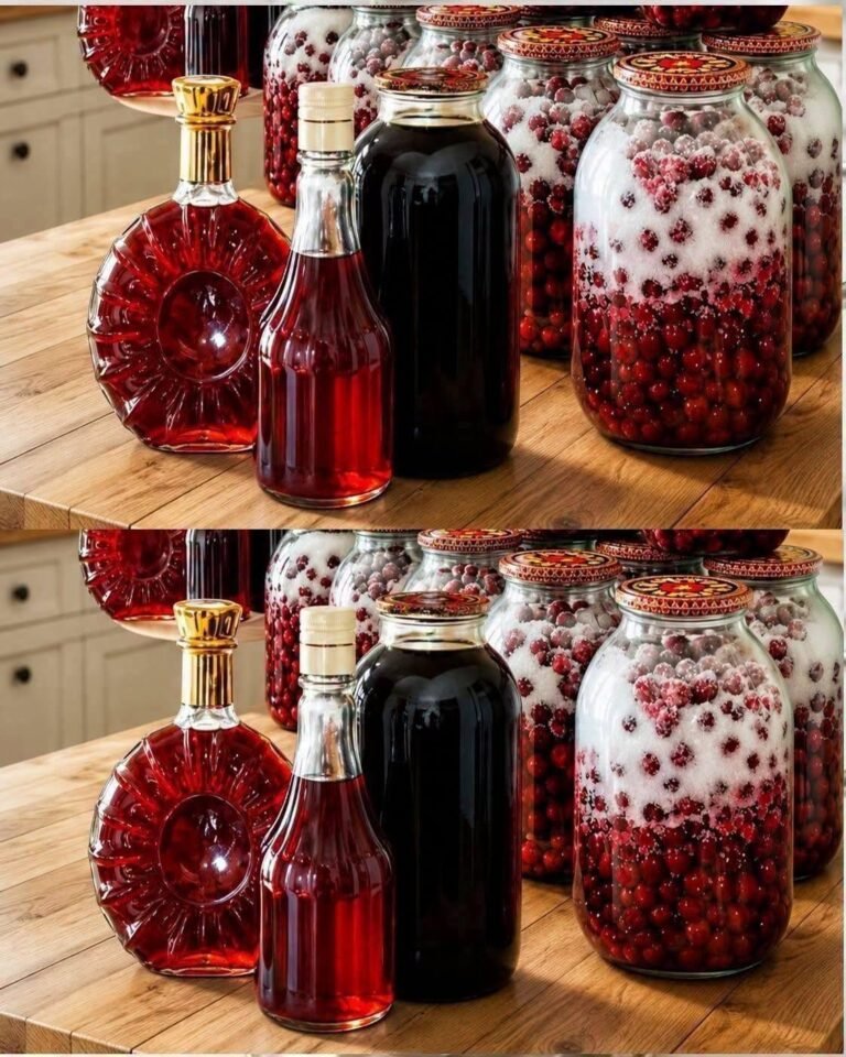 Sour cherry and strawberry liqueur: delicious taste and special aroma