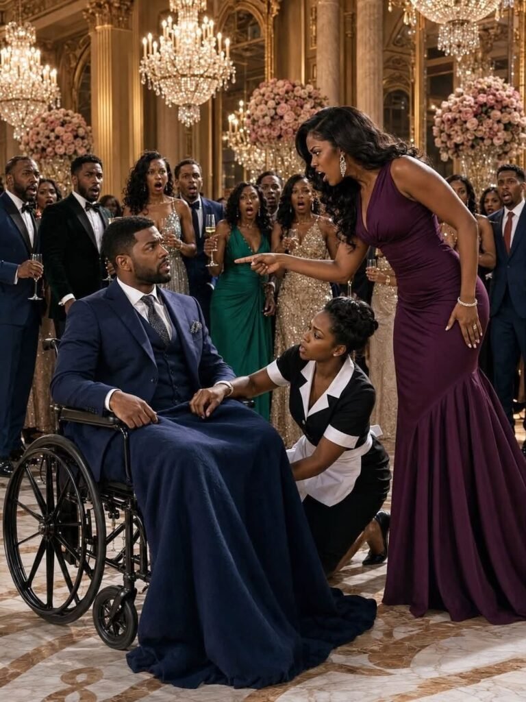 I pretended the ac.cident had broken my bones, so I sat silently in my wheelchair and watched my fiancée laugh mockingly in front of everyone. “Look at you,” she sneered, leaning closer. “Now you’re nothing—just a useless cripple.”
