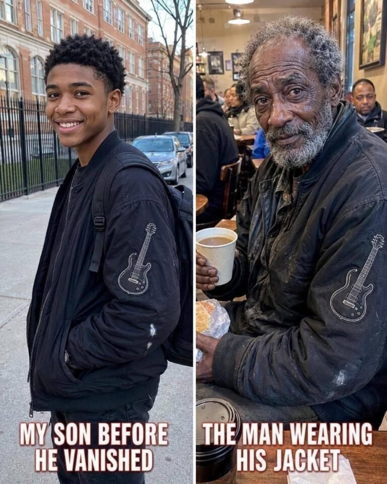 I Saw a Homeless Man Wearing My Missing Son’s Jacket – I Followed Him to an Abandoned House, and What I Found Inside Made Me Nearly Collapse …