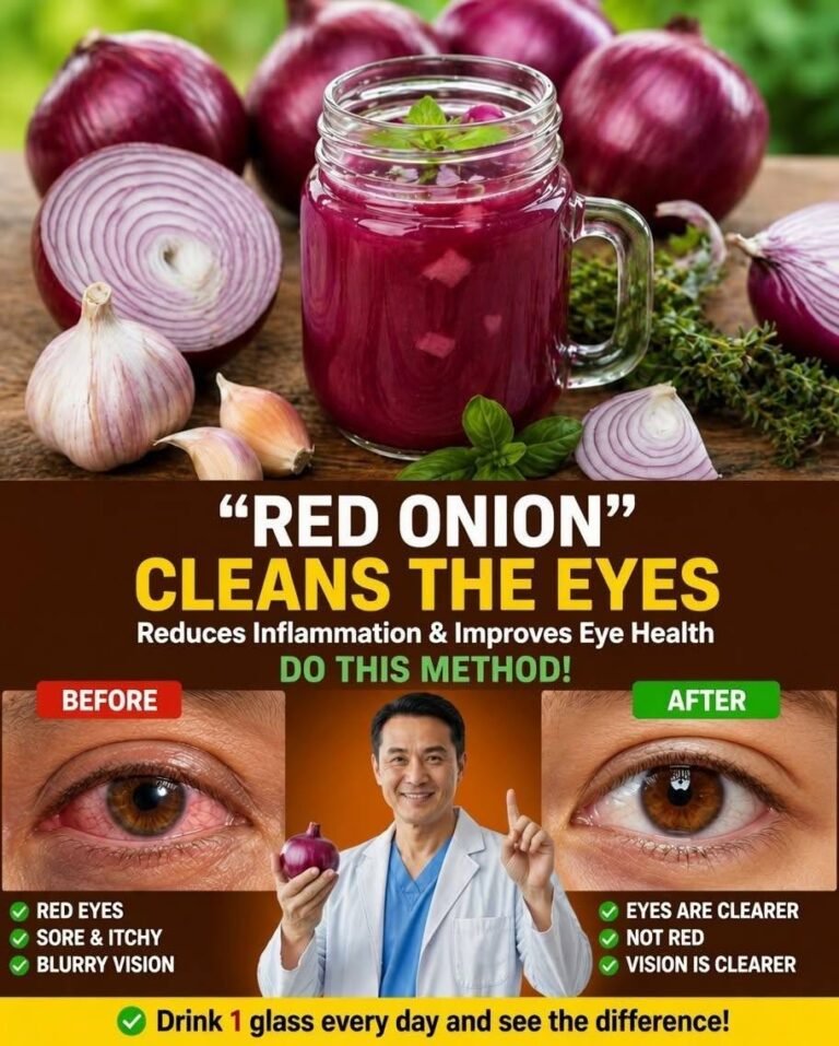 Use onions to help improve your eyesight in 5 days, improving your vision naturally at home. Improve your vision naturally. Full details are in the first comment 👇