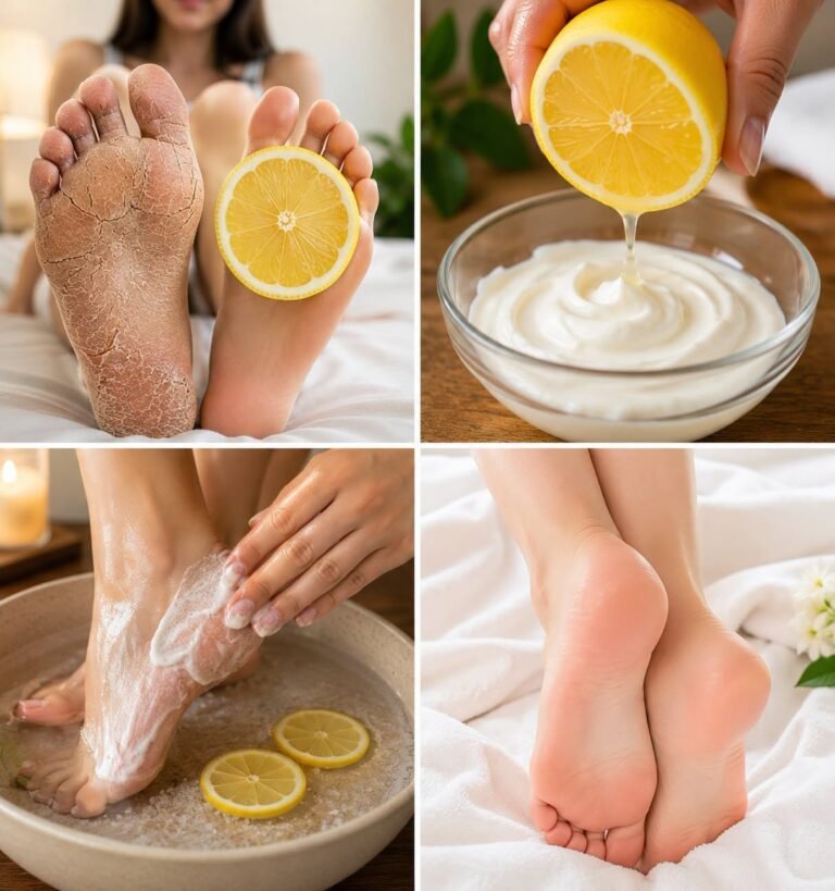 Transform Your Cracked Heels with The Magic of Lemon and Toothpaste Remedies