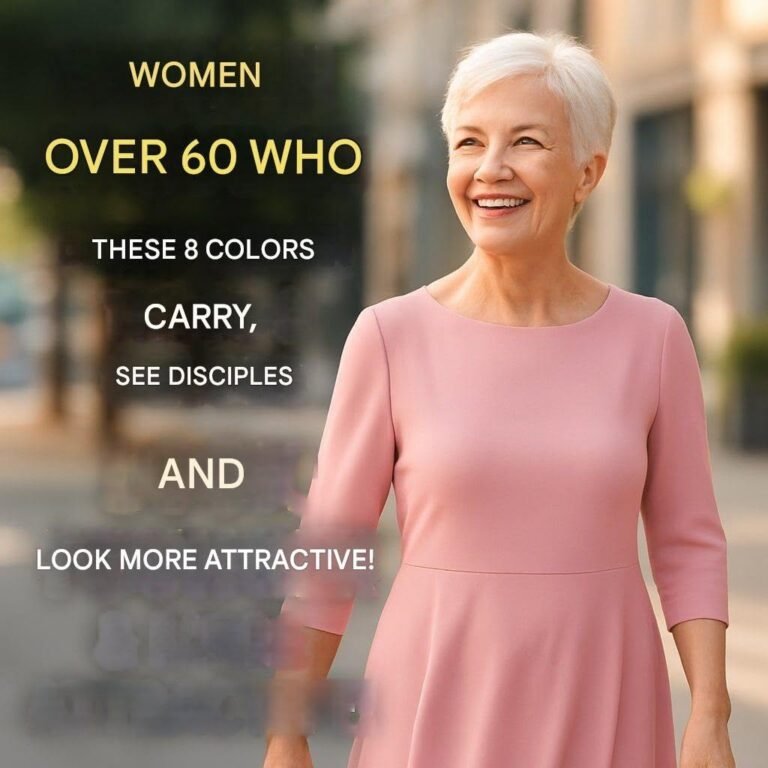 Women over 60: These 8 stylish colors will make you look and feel more radiant.
