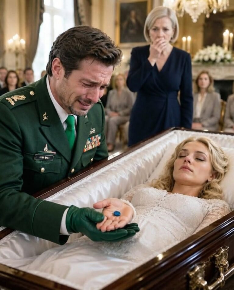 Full part: “I kissed my wife’s cold forehead inside her coffin… and when I opened her clenched hand, I found a navy-blue button torn off with force. I recognized it immediately. It belonged to my brother Rodrigo’s jacket. My mother went pale and whispered,