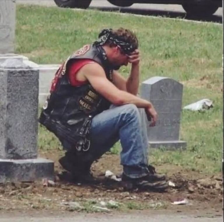 A Biker Visited My Late Wife’s Grave Every Week