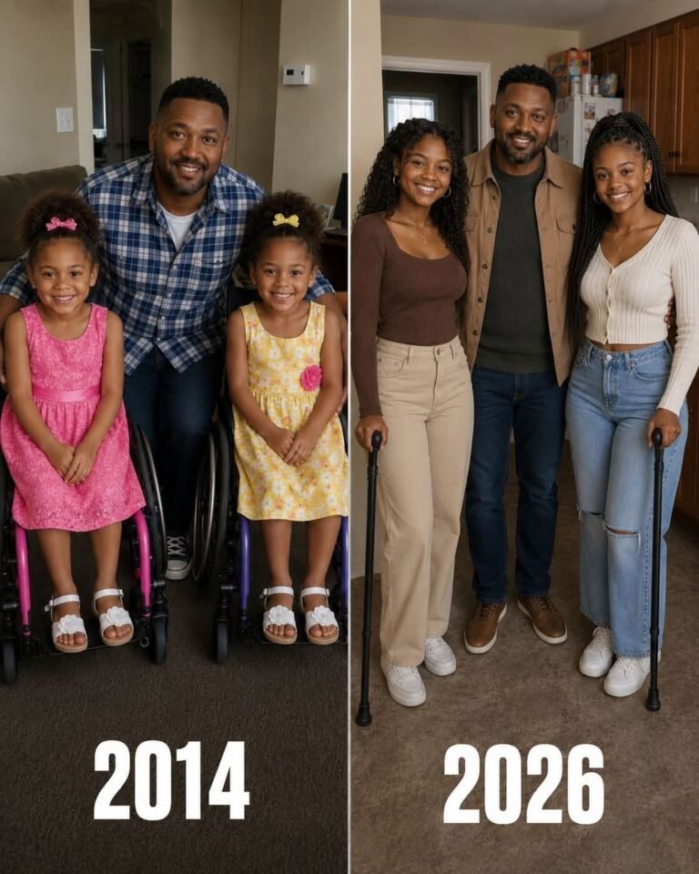 I Raised My Wheelchair-Bound Twin Daughters Alone After Their Mom Walked Out When They Were Six – On Father’s Day, 12 Years Later, The
