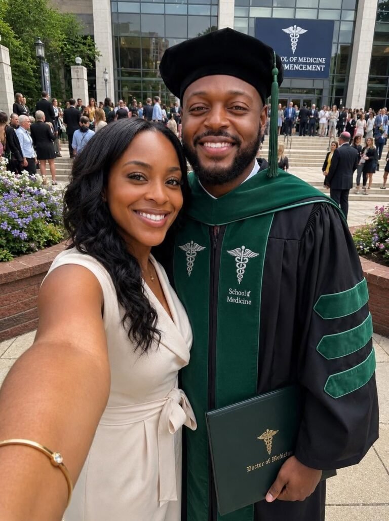 I WORKED TWO JOBS SO MY HUSBAND COULD BECOME A DOCTOR — BUT AT HIS GRADUATION, HE HANDED ME DIVORCE PAPERS. THEN ONE OF HIS CLASSMATES STOPPED ME AND WHISPERED, “DON’T LEAVE YET… YOU NEED TO KNOW THE TRUTH.”