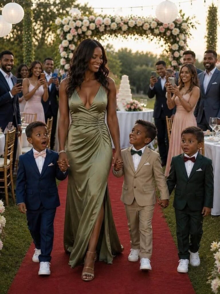 I took my 4-year-old triplets to my millionaire ex-husband’s wedding and his family’s reaction was chilling.