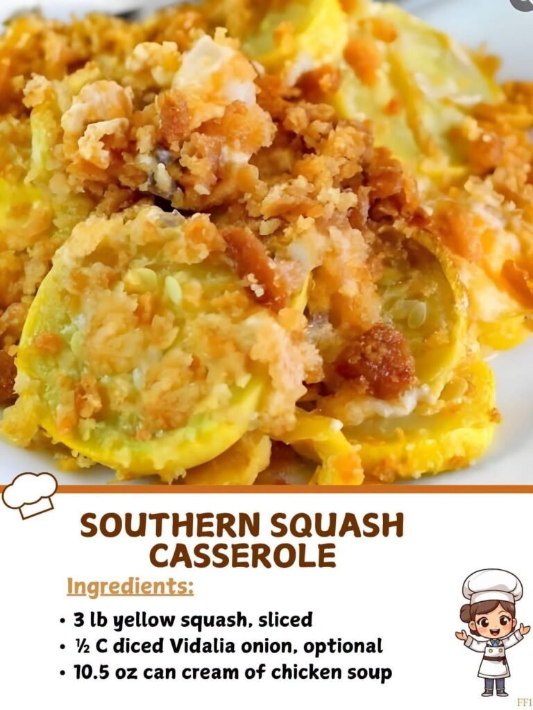  Southern Squash Casserole