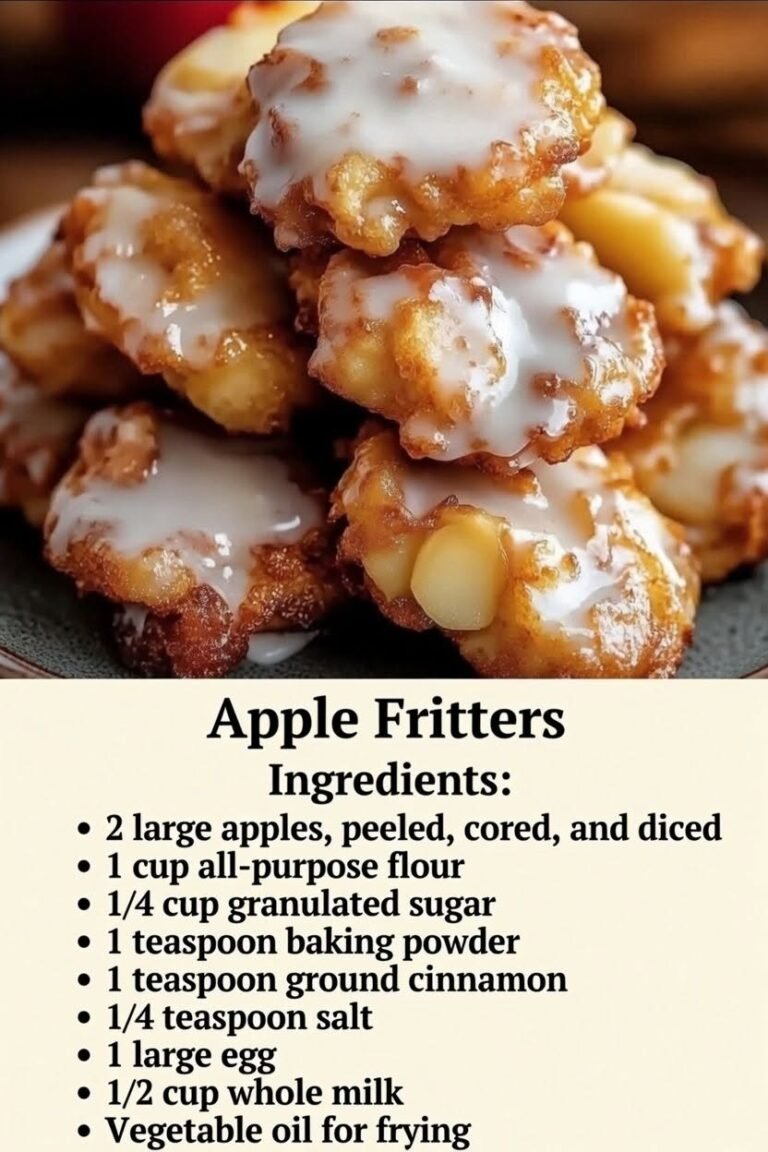 Baked Apple Fritters 