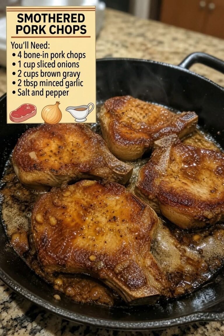 Smothered Pork Chops 