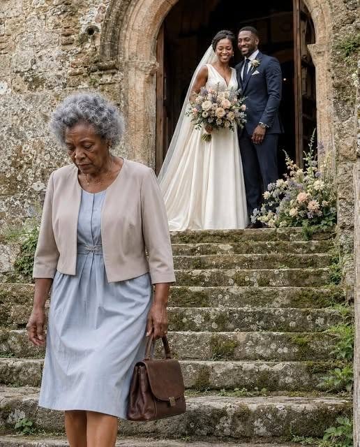 When I arrived at my son’s wedding, he blocked my path at the church door and said: “I didn’t invite you, Mom. The whole family decided you’re no longer a part of us.” I looked at him, gripped my purse, and replied in a low voice: “That’s fine, son… but don’t forget to check your phone.” What no one knew was that, that afternoon, the truth was already on its way.