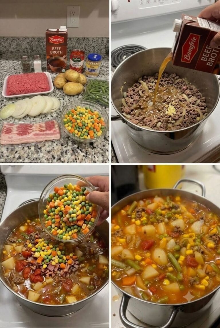 This Easy Vegetable Beef Soup Is Pure Comfort in a Bowl 