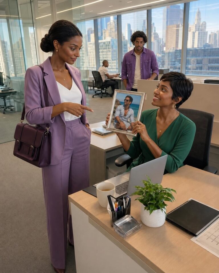 On My First Day At My New Job I Saw My Husband’s Photo On My Coworker’s Desk