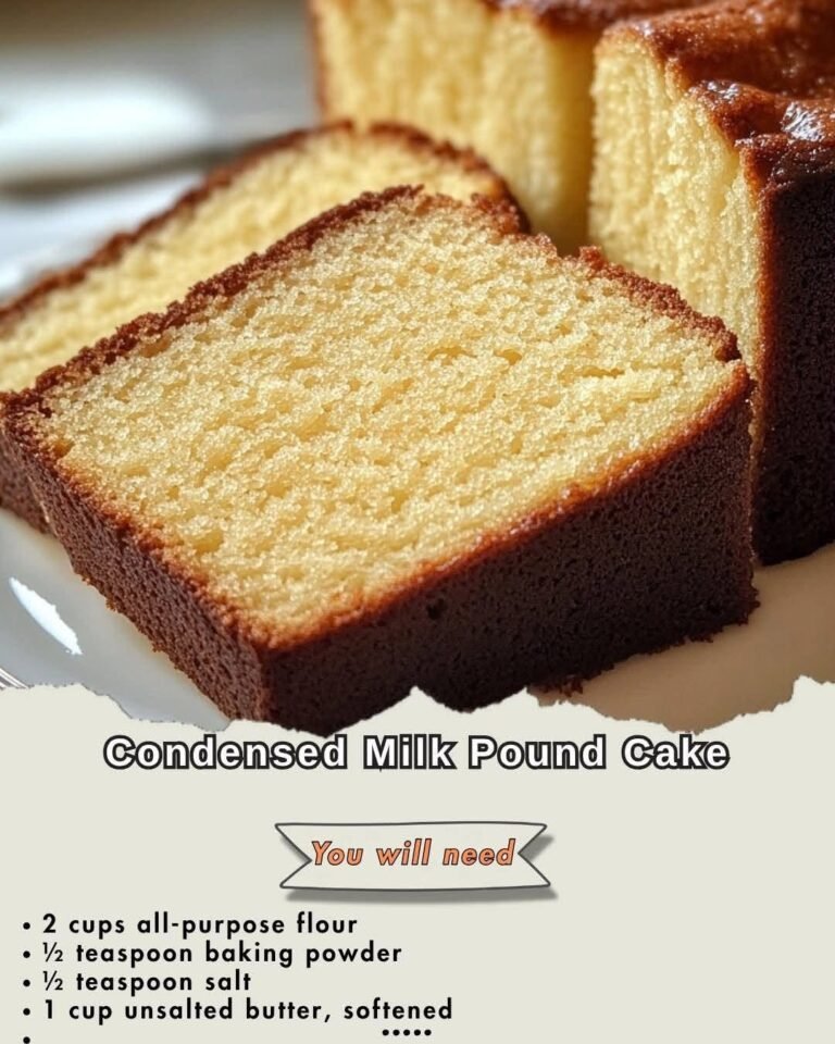 This is my Sweetened Condensed Milk pound cake 