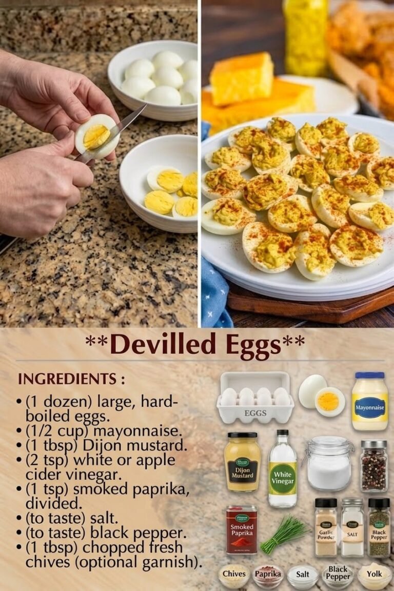 Deviled Eggs- Don’t Lose This Recipe 