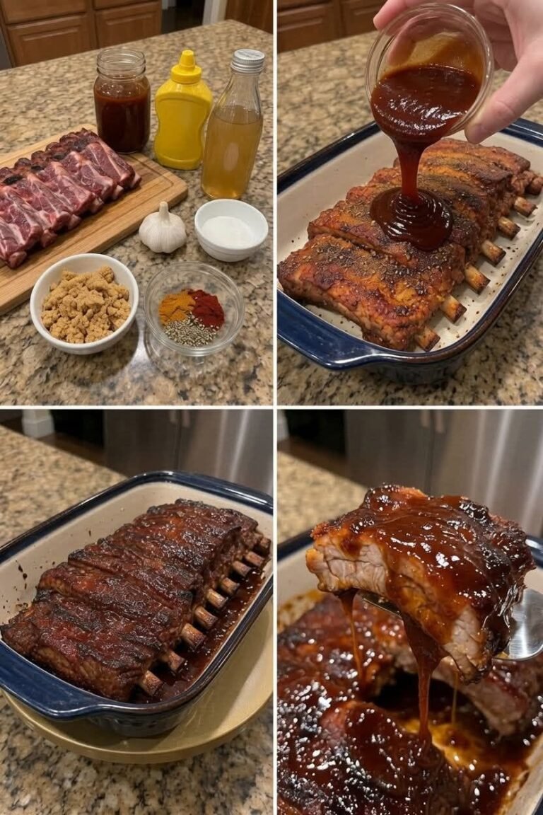 Oven Baked BBQ Ribs 