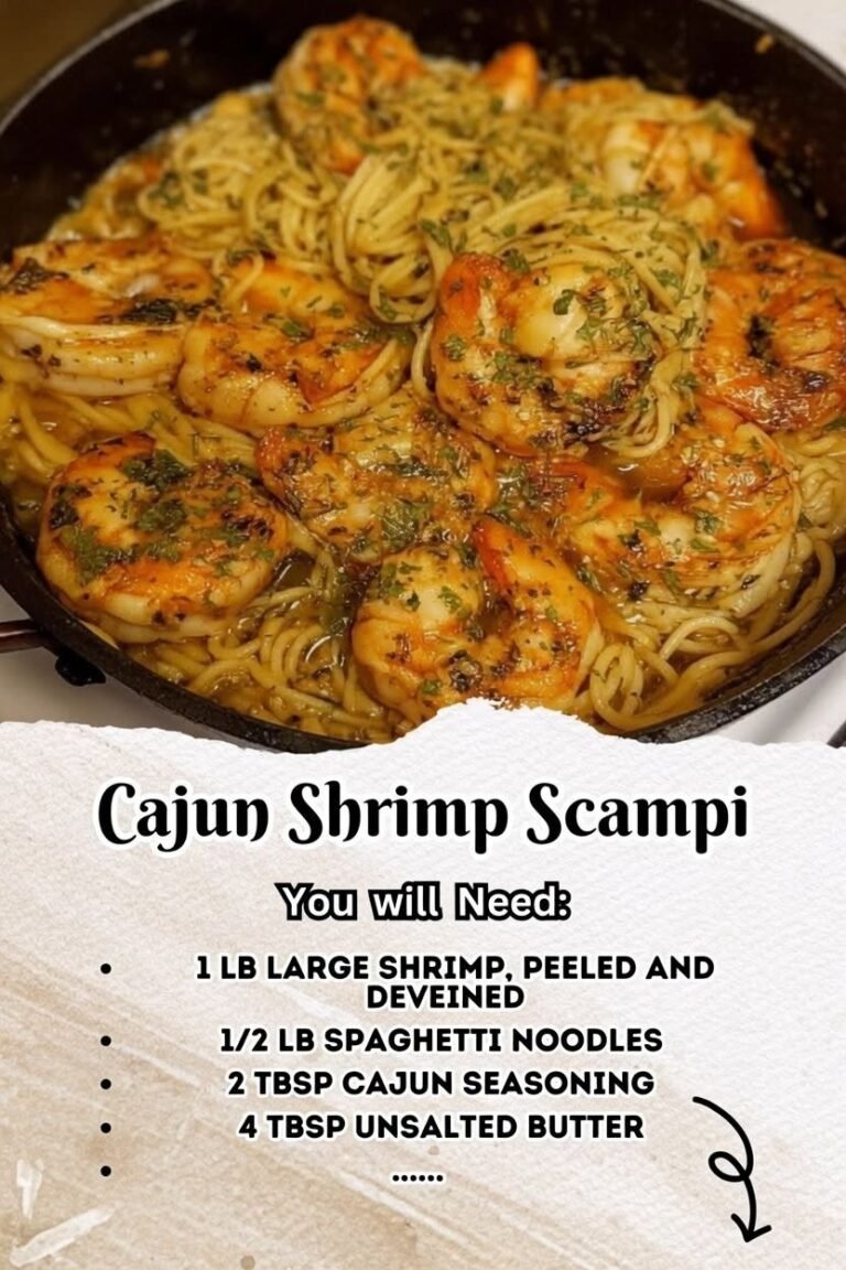 Cajun Shrimp Scampi 