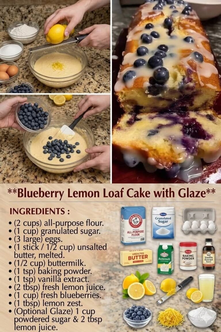 Lemon Blueberry Loaf