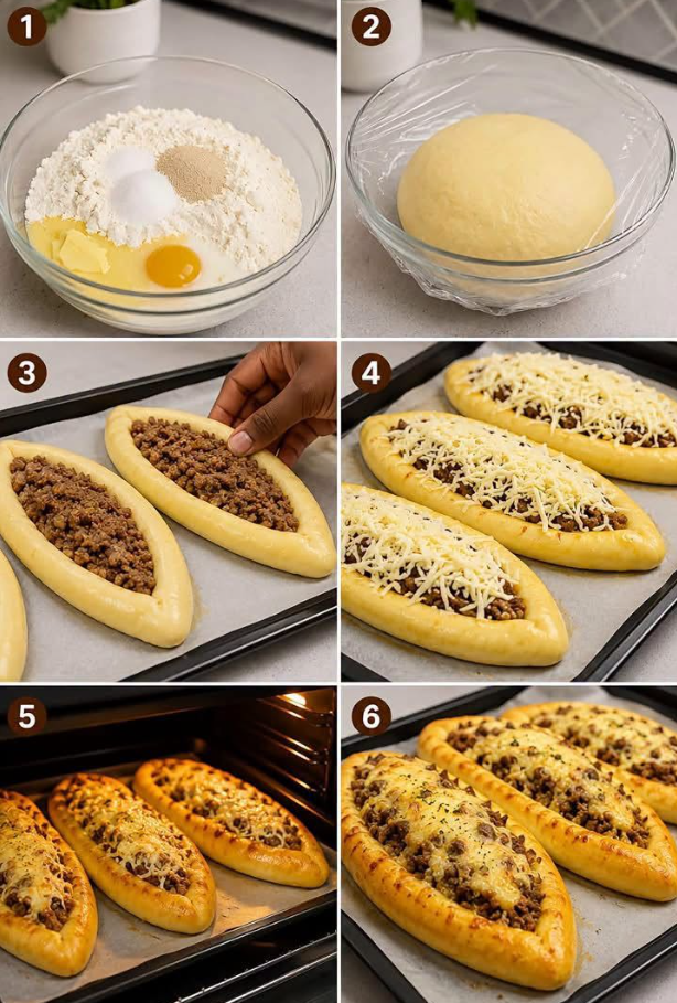 How to Make Delicious Cheesy Beef Boat Bread