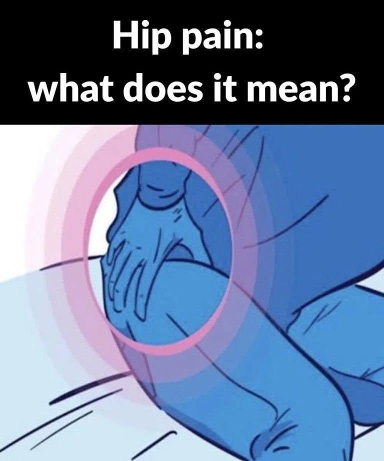 Hip pain: what does it mean