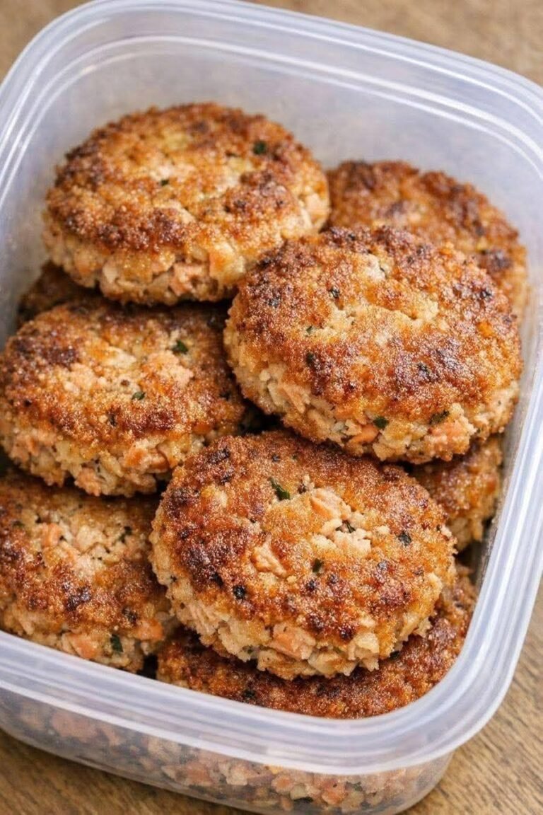 Low Carb 3-Ingredient Salmon Patties