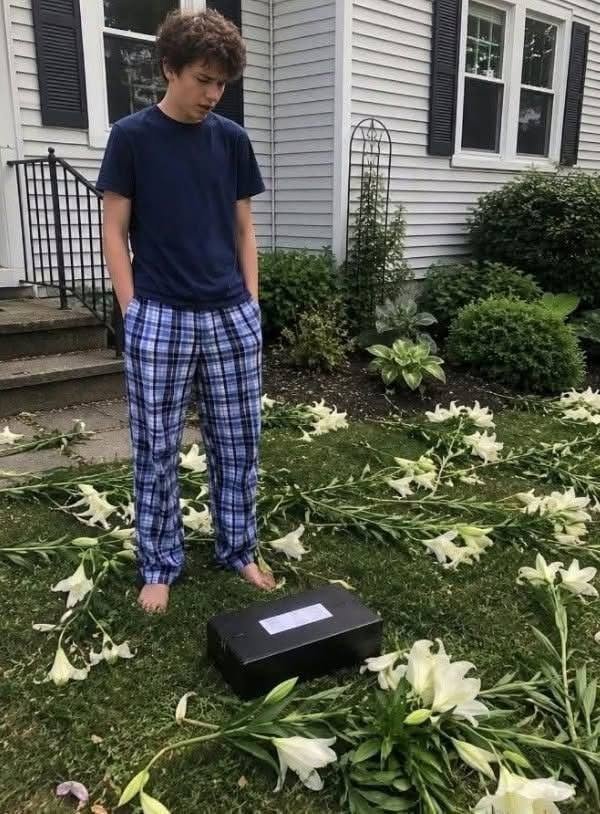 Every Year My Surviving Twin Son Honored His Sister With Lilies