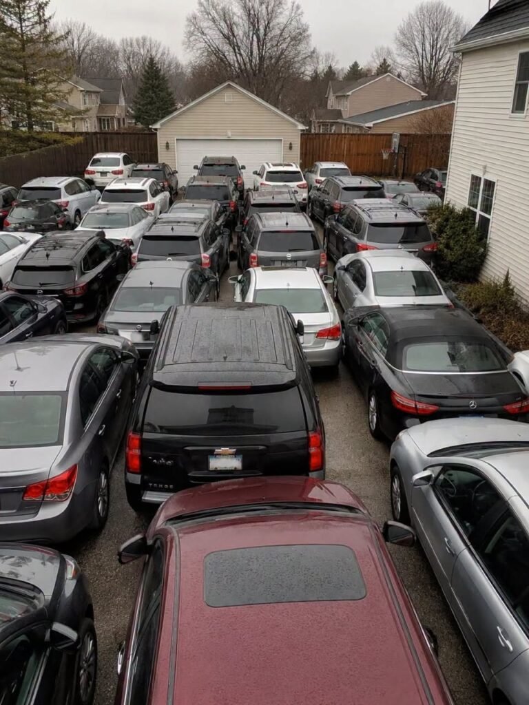 My Neighbor Parked In My Driveway For Six Months Until 30 Cars Blocked Hers