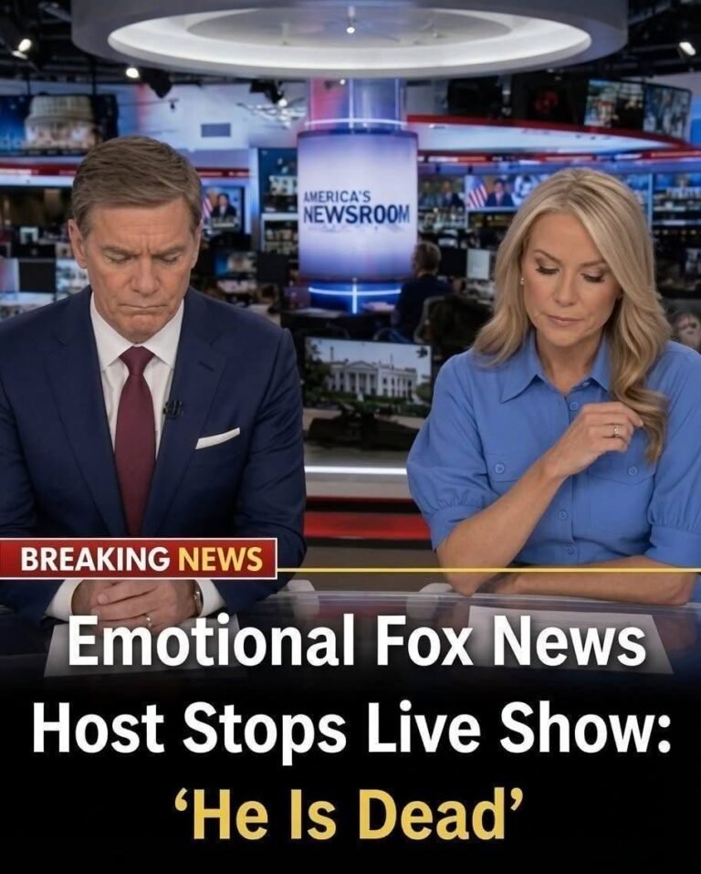 Emotional Fox Host Stops Live Show for Tragic News…See more