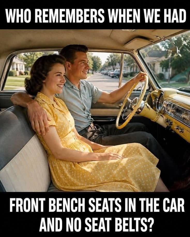 Bench seats in cars were once iconic, offering sofa-like comfort and closeness, see more