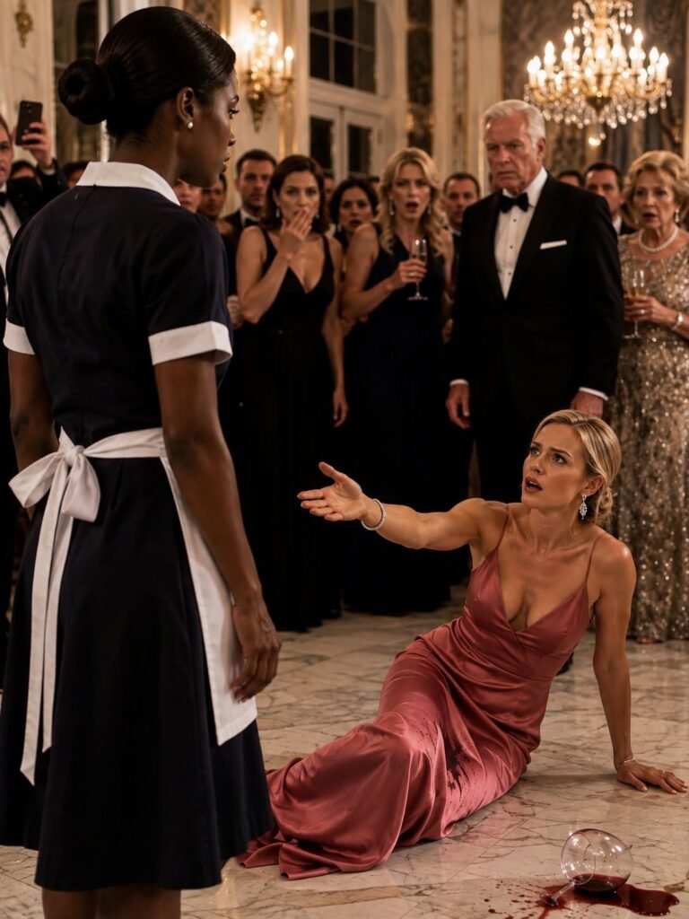 SHE HUMILIATED THE WRONG MAID AT HER ENGAGEMENT PARTY—THEN THE MAN SHE WAS MARRYING LEARNED WHO THAT WOMAN REALLY WAS