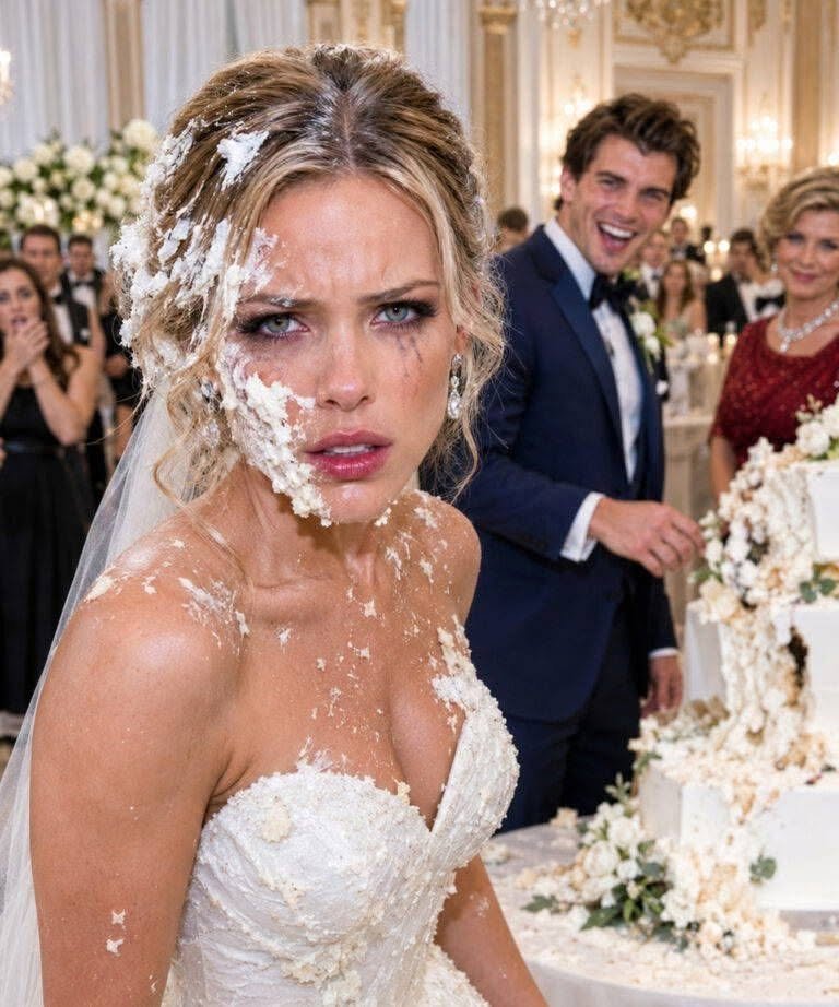 On my wedding day, my husband turned our cake-cutting moment into a hum:ili:ating joke in front of two hundred guests.