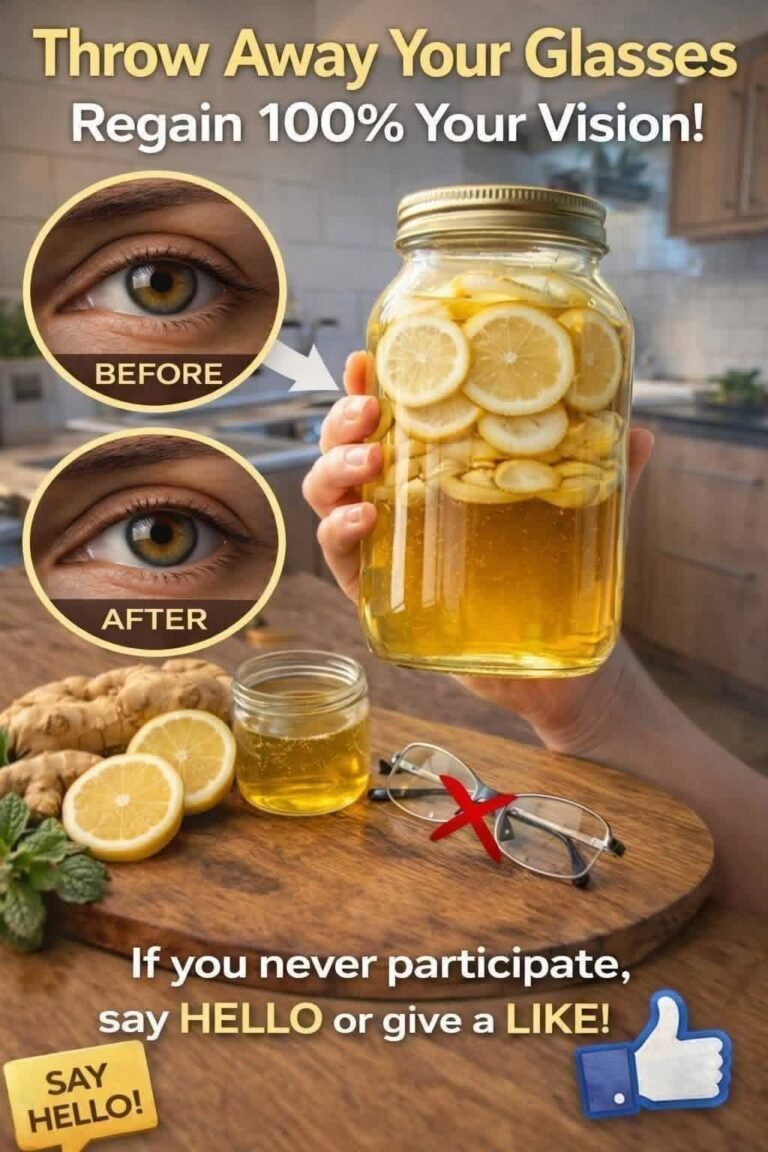 Discover a Simple Homemade Recipe with Lemon, Ginger, and Honey to Naturally Support Your Eye Health