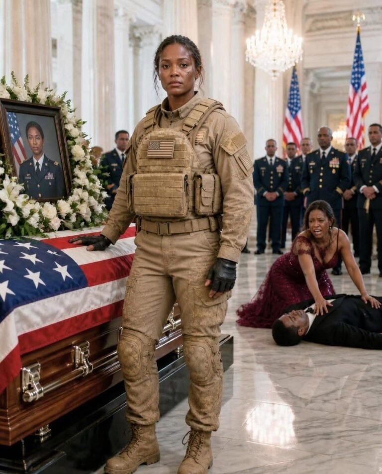My family was hosting a lavish $100,000 memorial service for me, weeping over an empty mahogany casket. My husband was already holding his mistress’s hand, whispering about how they’d spend my military life insurance. They thought locking me in that abandoned cabin to freeze was a foolproof plan to steal my assets.