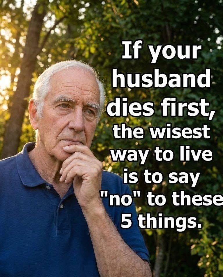 If your partner passes away first — Avoid these 5 mistakes to live peacefully and strongly after 60…
