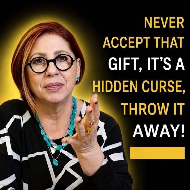 If someone gives you this as a gift, get rid of it immediately… Don’t keep it in your home.
