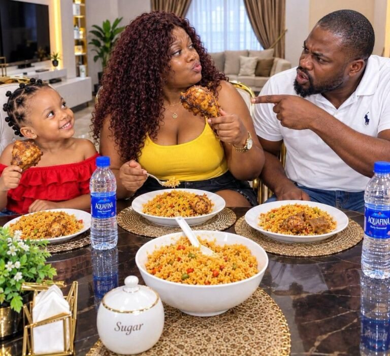 For six good months, anytime I asked my husband for money to buy chicken, he would say,Baby, chicken has too much fat. I don’t want us to become fat. I love you the way you are.